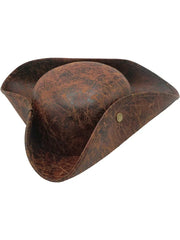 Pirate Triangle Leather Hat