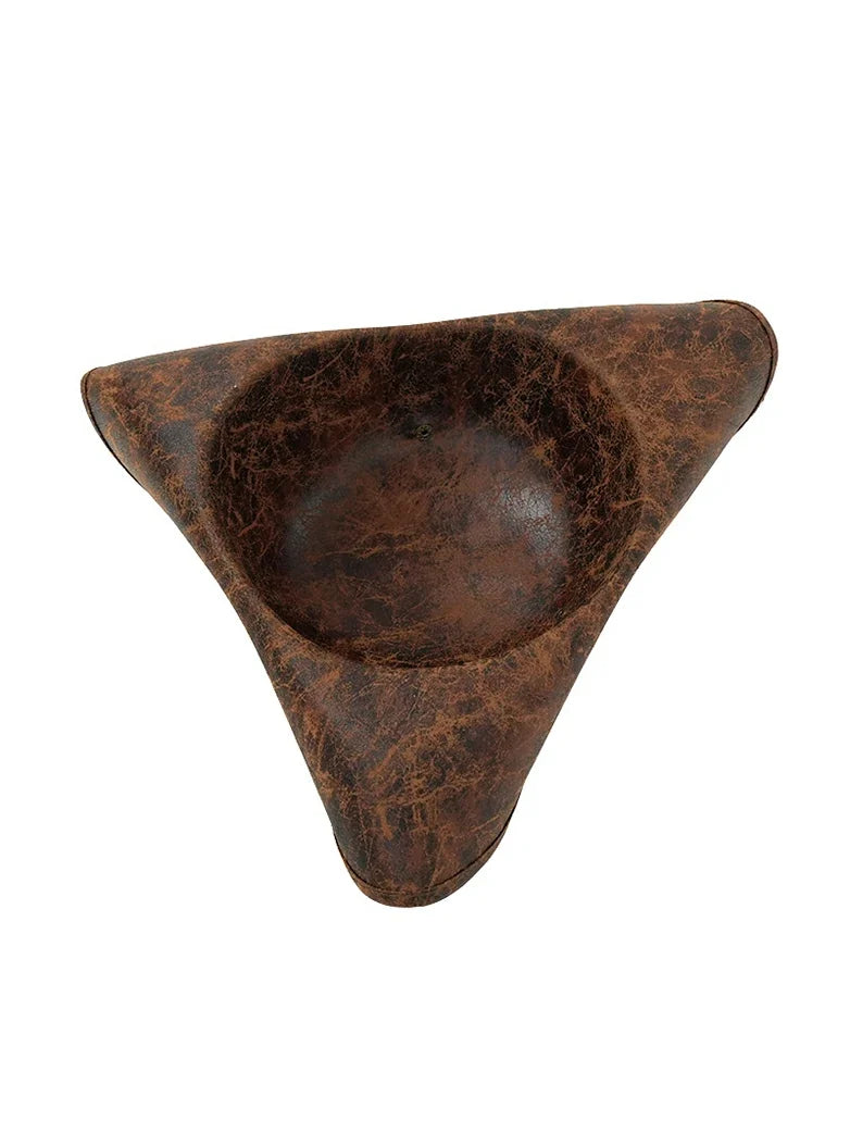 Pirate Triangle Leather Hat