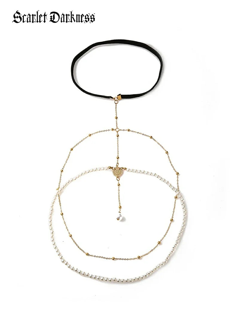 Punk Metal Snake Leg Chain