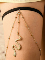 Punk Metal Snake Leg Chain