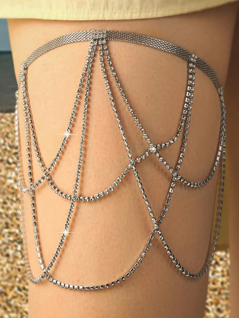 Punk Metal Snake Leg Chain