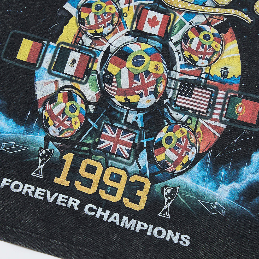 FOREVERDUNK 1993 Forever Champions Vintage Graphic Tee