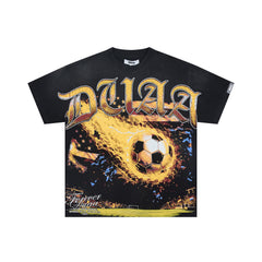 DUAA Futbol Fire Graphic Tee