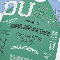 DUAA Court Text Raglan Tee