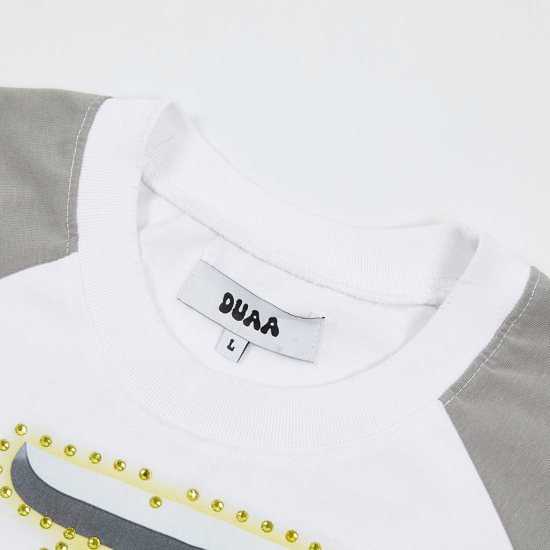 DUAA Grid Logo Raglan Tee