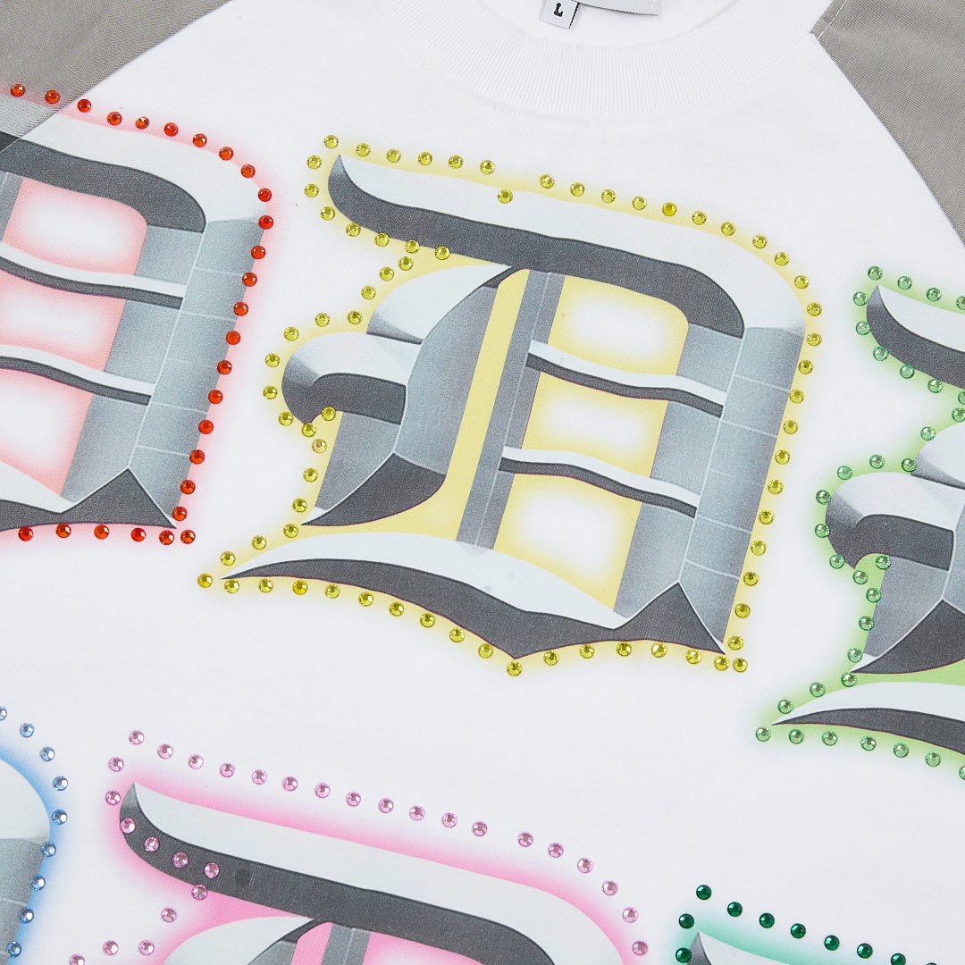 DUAA Grid Logo Raglan Tee