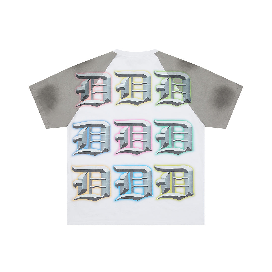 DUAA Grid Logo Raglan Tee