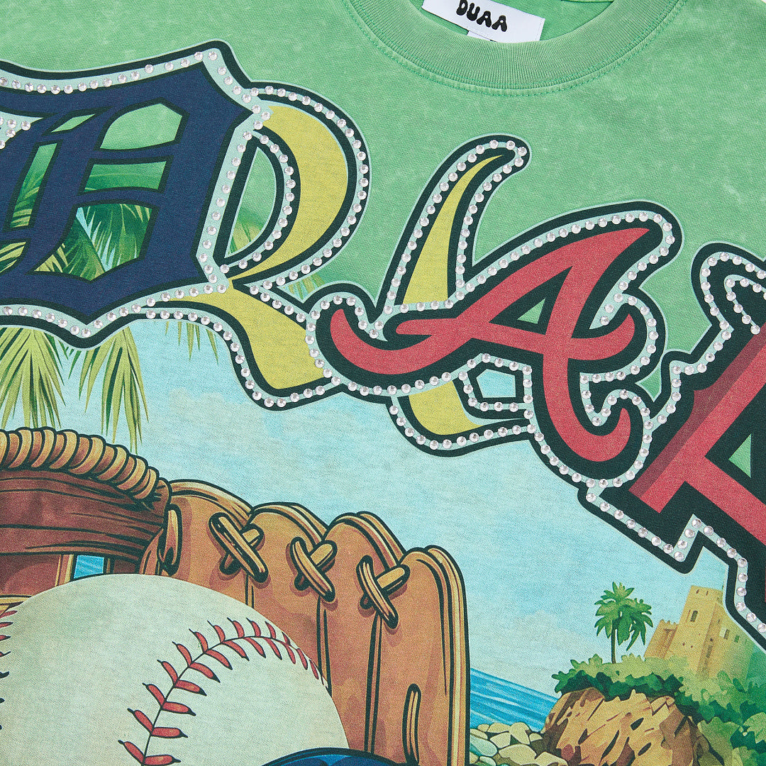 DUAA California Dreaming Baseball Graphic Tee