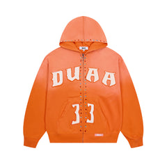 DUAA #33 Studded Zip Hoodie