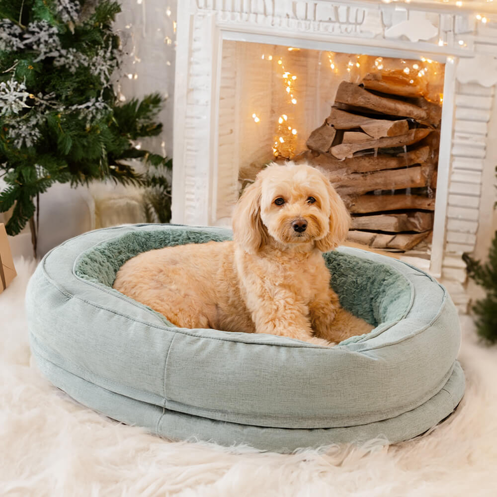 Donut Orthopedic Outdoor Dog Bed