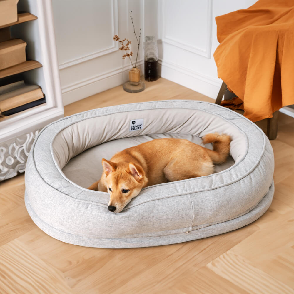 Donut Orthopedic Outdoor Dog Bed
