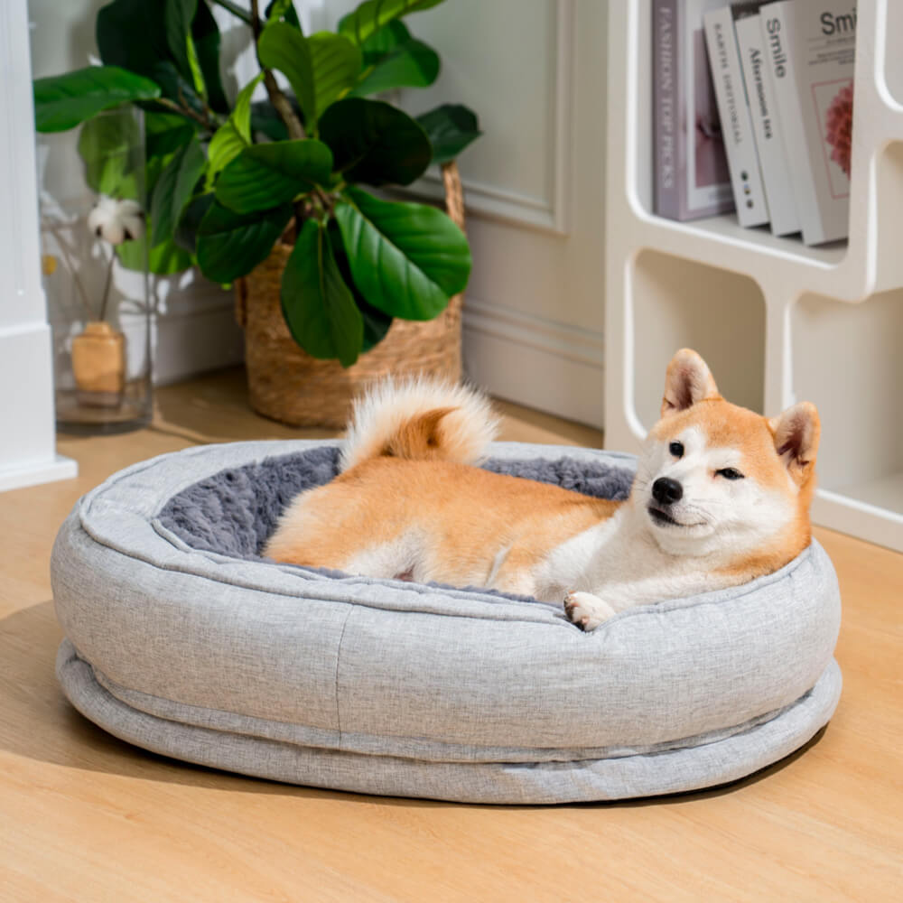 Donut Orthopedic Outdoor Dog Bed
