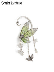 Fairy Tassel Butterfly Ear Clip