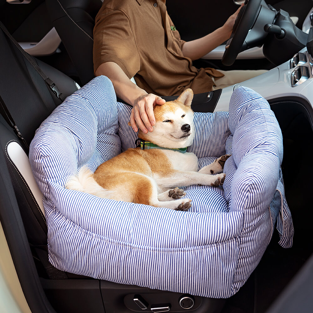 Portable ISOFIX Dog Car Seat Bed with LATCH System