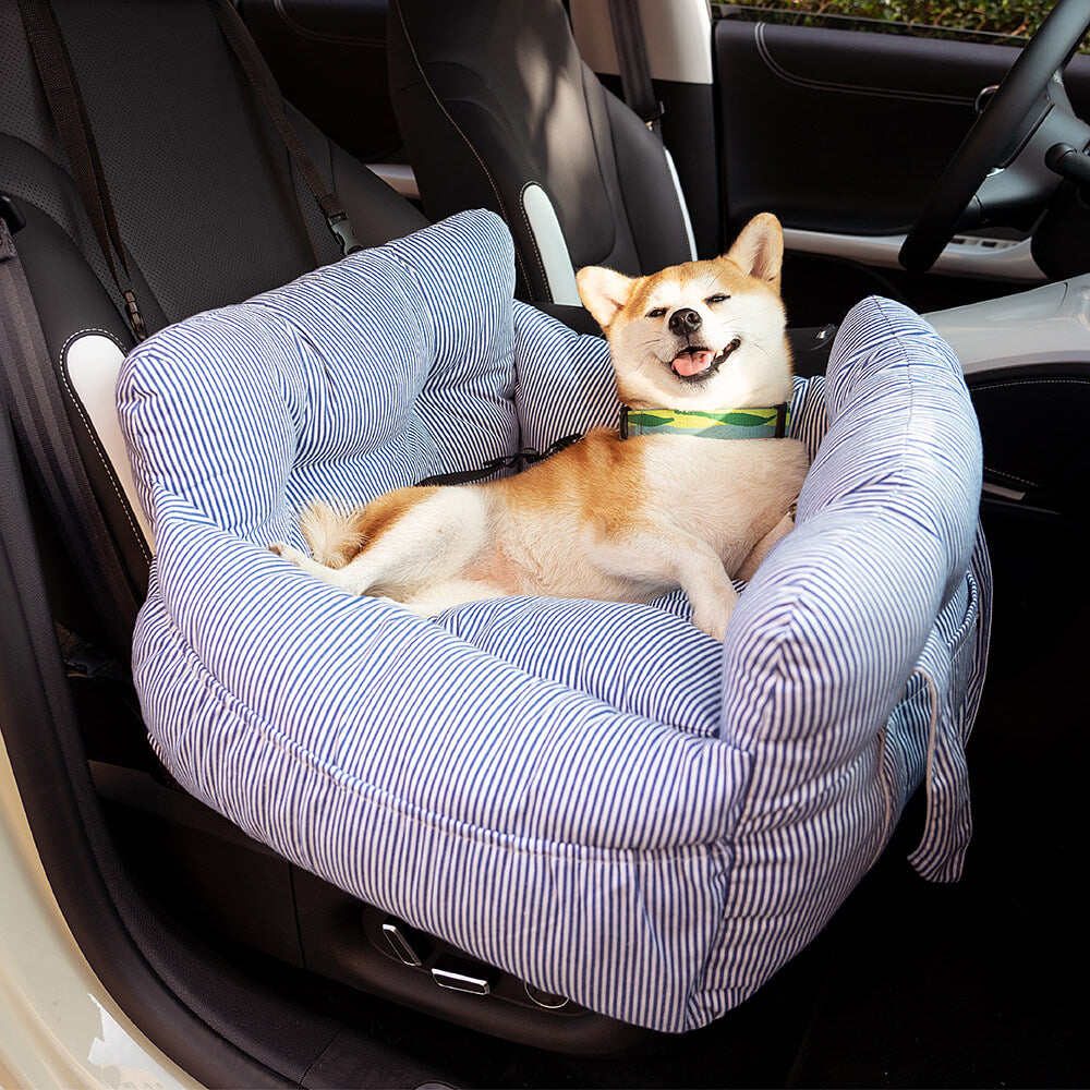 Portable ISOFIX Dog Car Seat Bed with LATCH System
