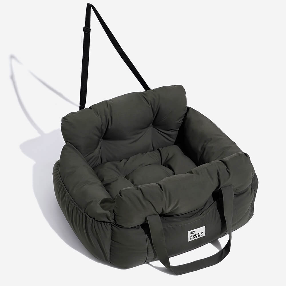 Portable ISOFIX Dog Car Seat Bed with LATCH System