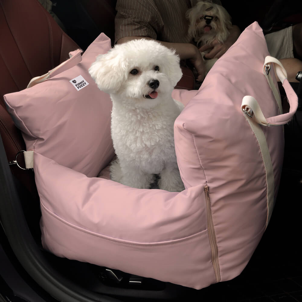 Waterproof ISOFIX Dog Car Seat Bed with LATCH System - First Class