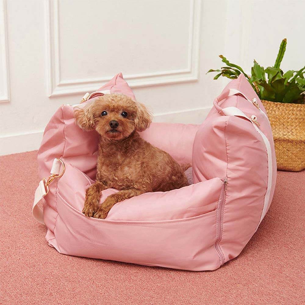 Waterproof Dog Car Seat Bed - Roadtrip