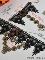 Gothic Vampire Gemstone Necklace