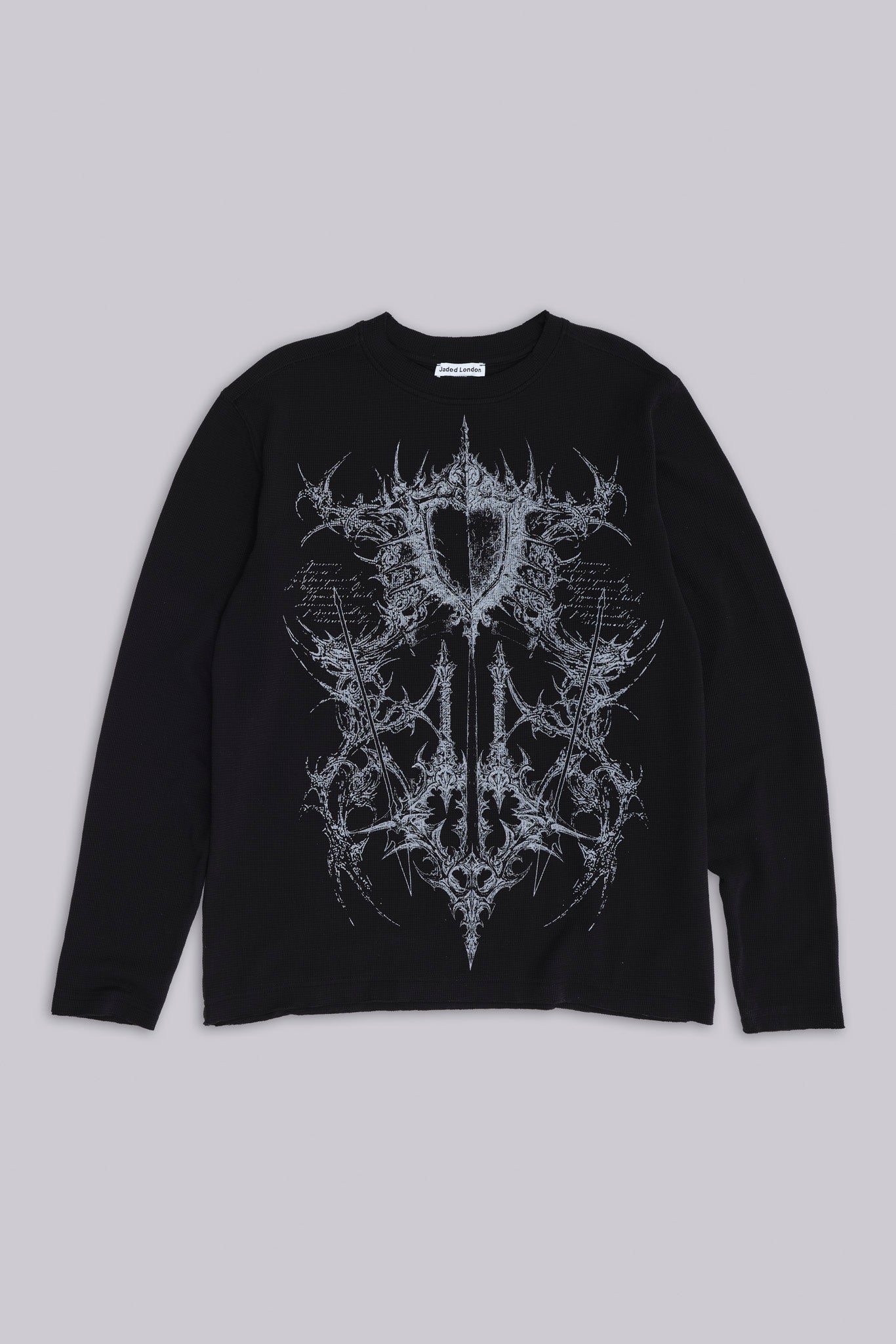 Kasper Digi Waffle Black T-Shirt