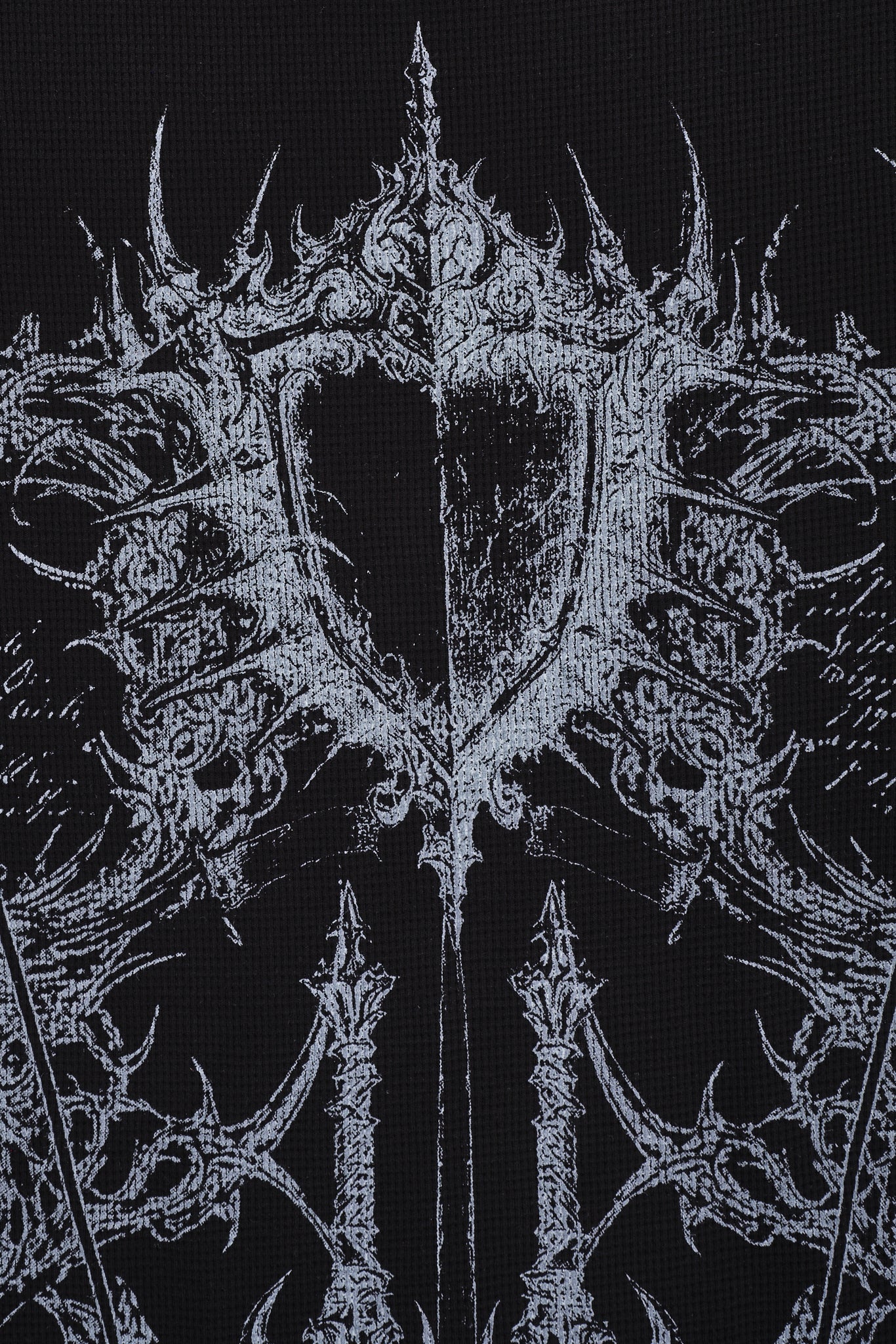 Kasper Digi Waffle Black T-Shirt