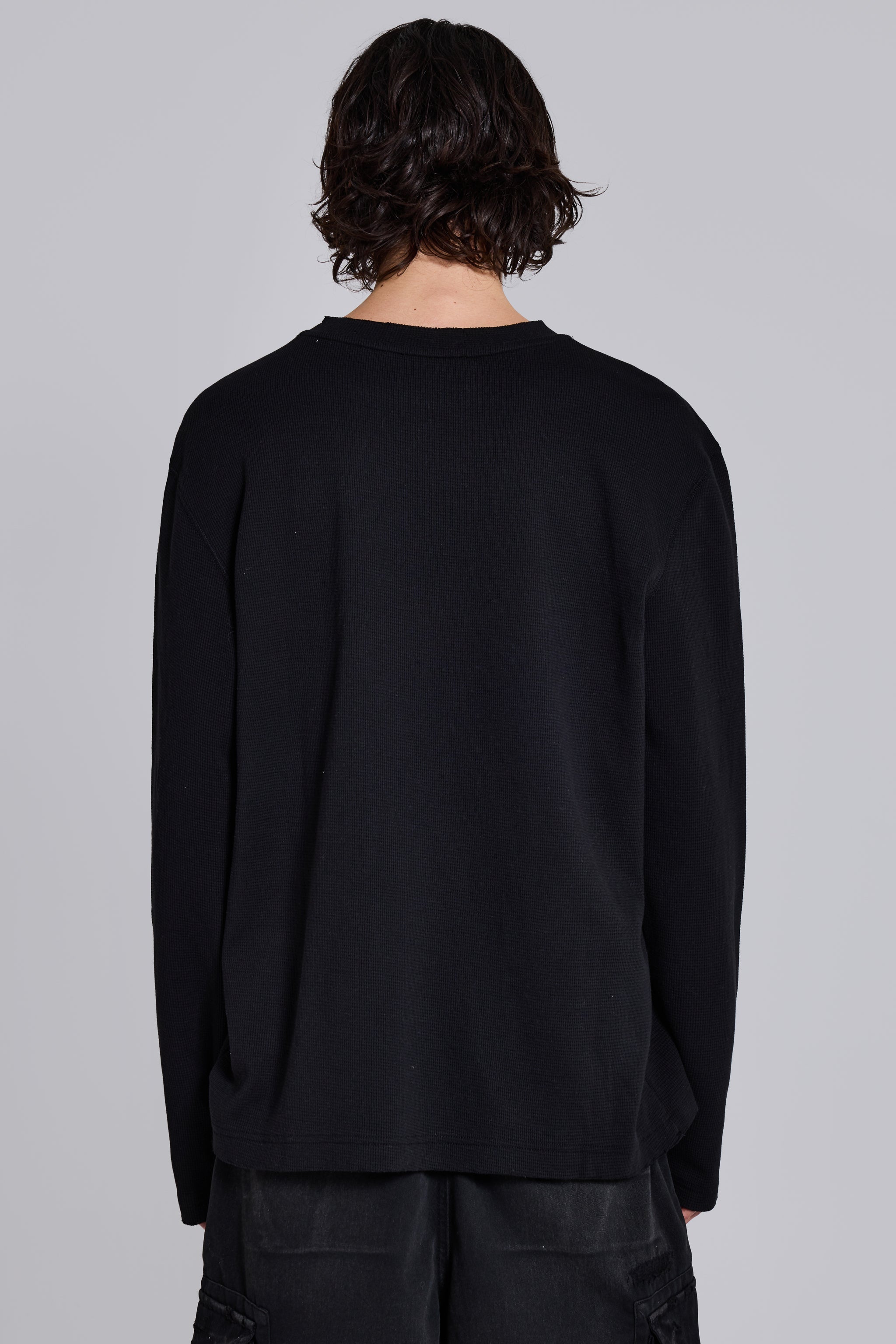 Kasper Digi Waffle Black T-Shirt