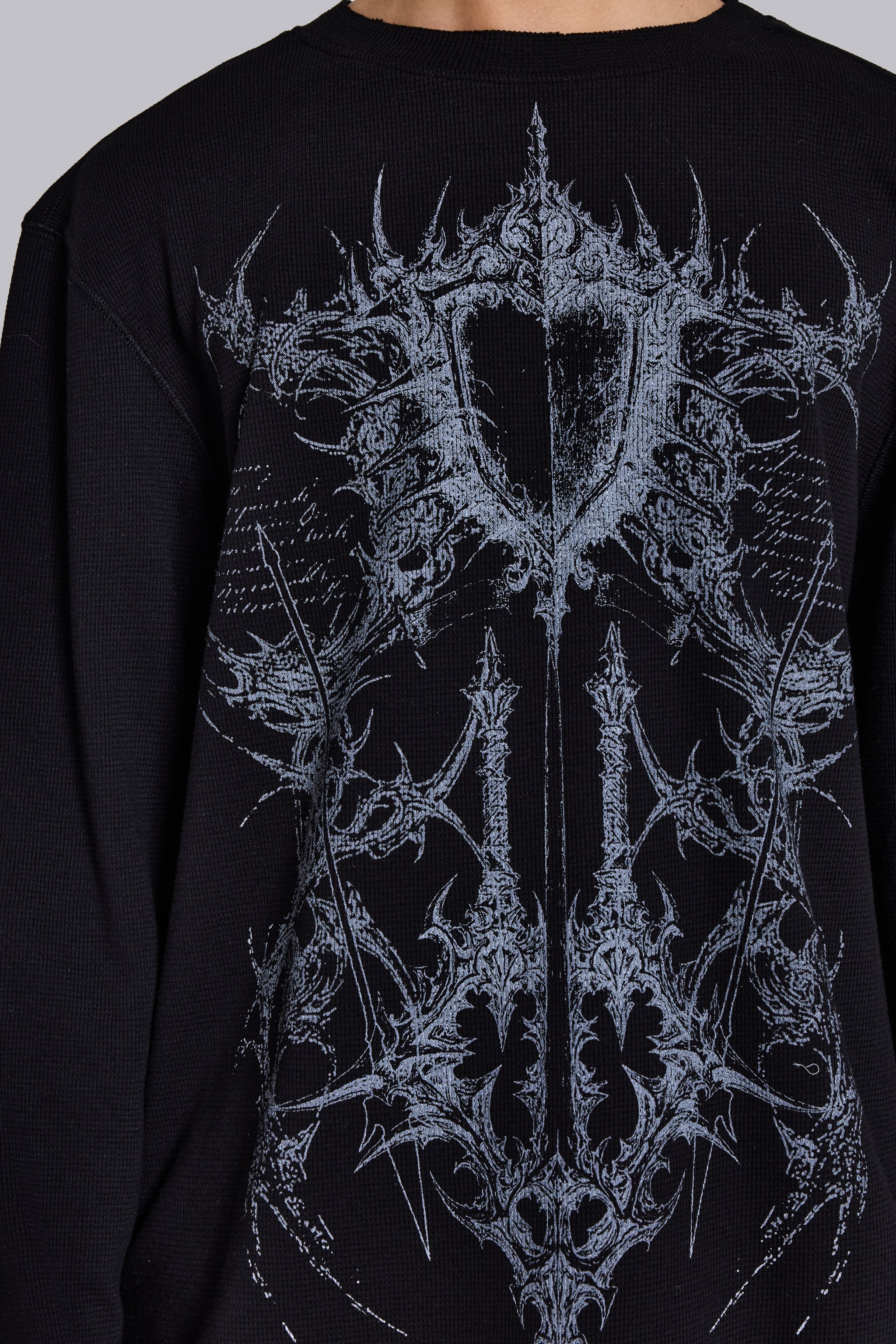 Kasper Digi Waffle Black T-Shirt