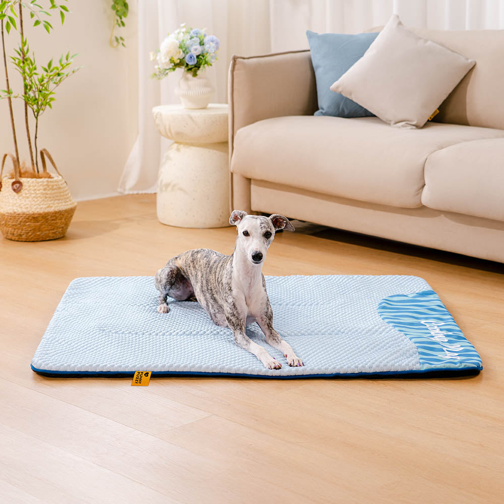 Large Washable Cooling Non-slip Dog Mat for Crate