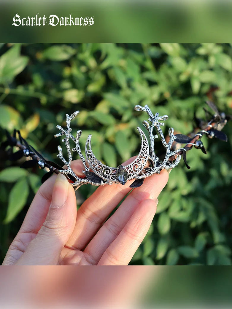 Mediaeval Wiccan Moon Crown