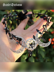 Mediaeval Wiccan Moon Crown