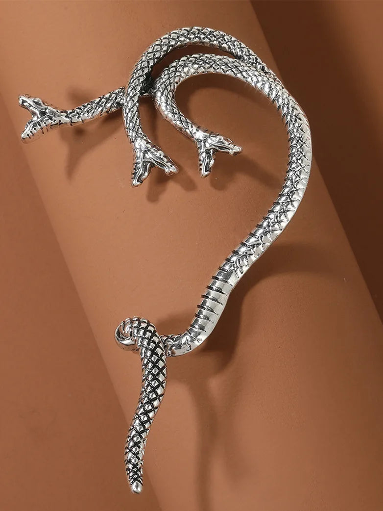 Medieval Dragon Ear Cuff 1pcs