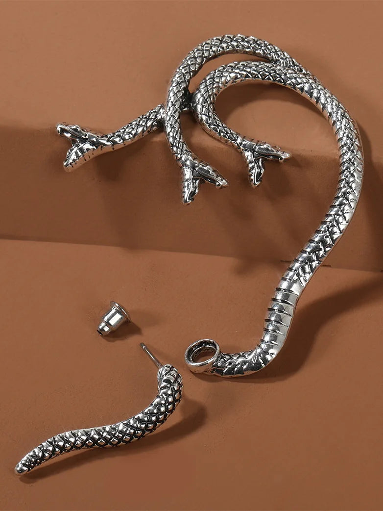Medieval Dragon Ear Cuff 1pcs