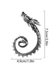 Medieval Dragon Ear Cuff 1pcs