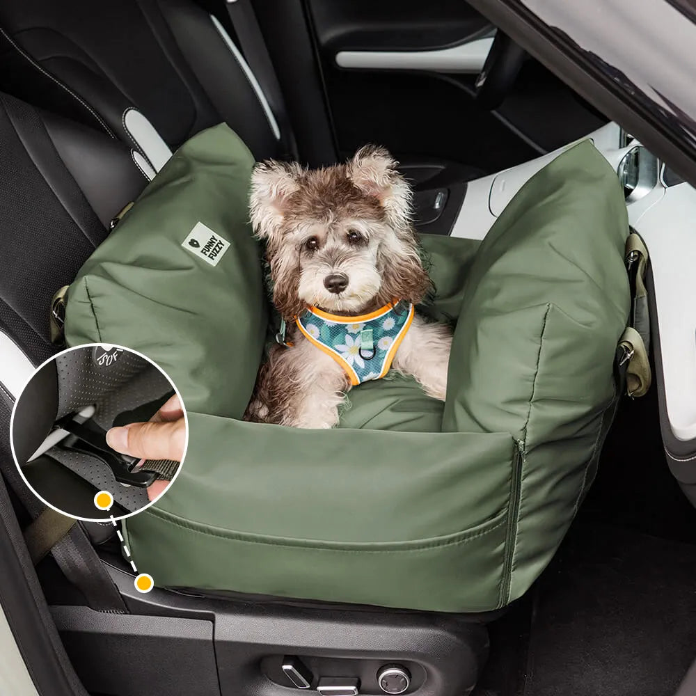 ISOFIX Dog Car Seat Bed with LATCH System - First Class