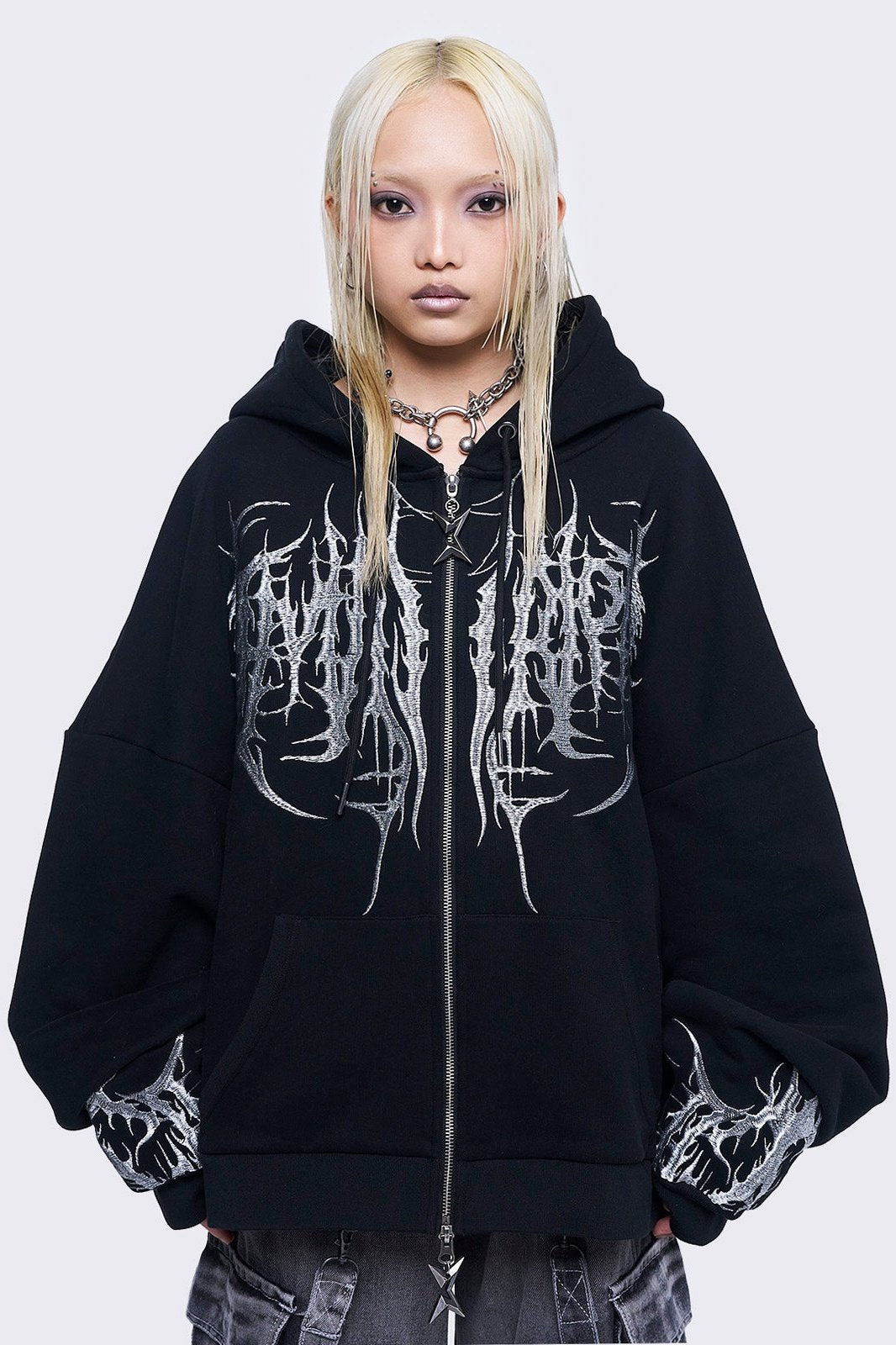 Venom Zip Up Hoodie