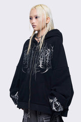 Venom Zip Up Hoodie