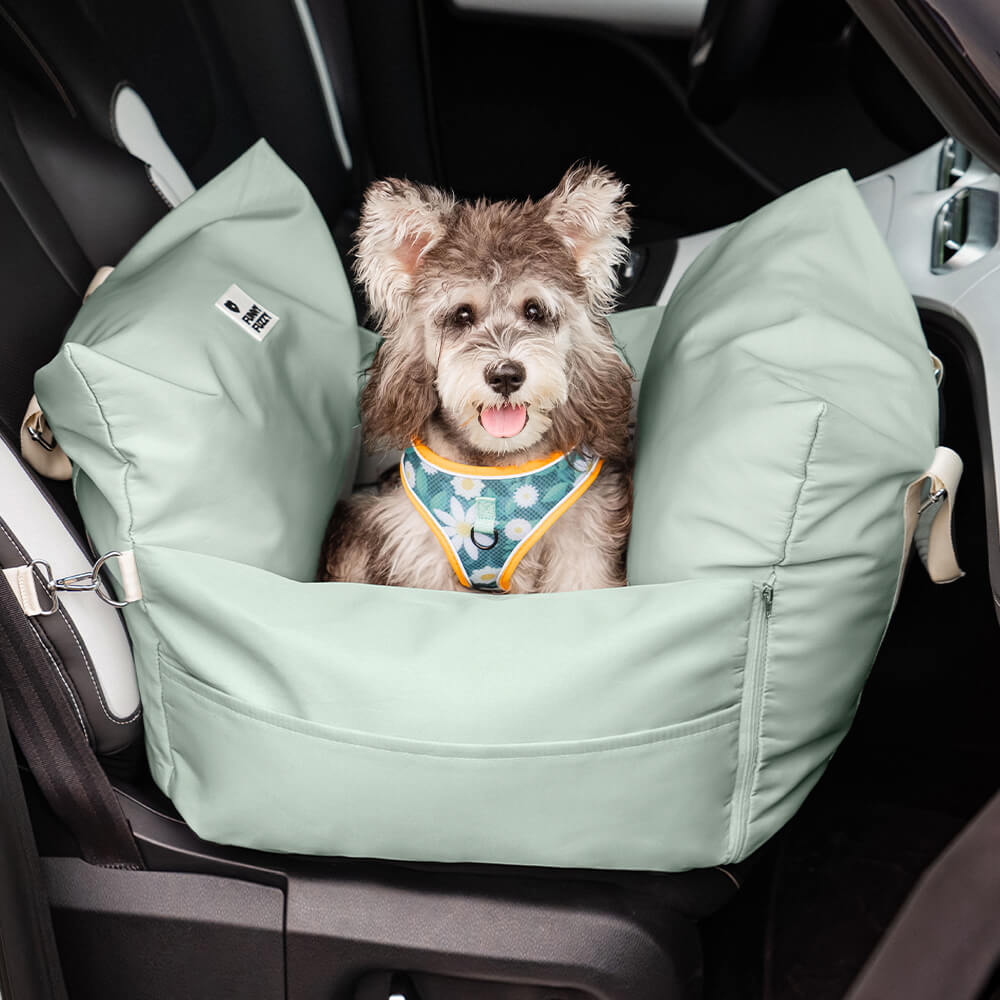 Waterproof ISOFIX Dog Car Seat Bed with LATCH System - First Class