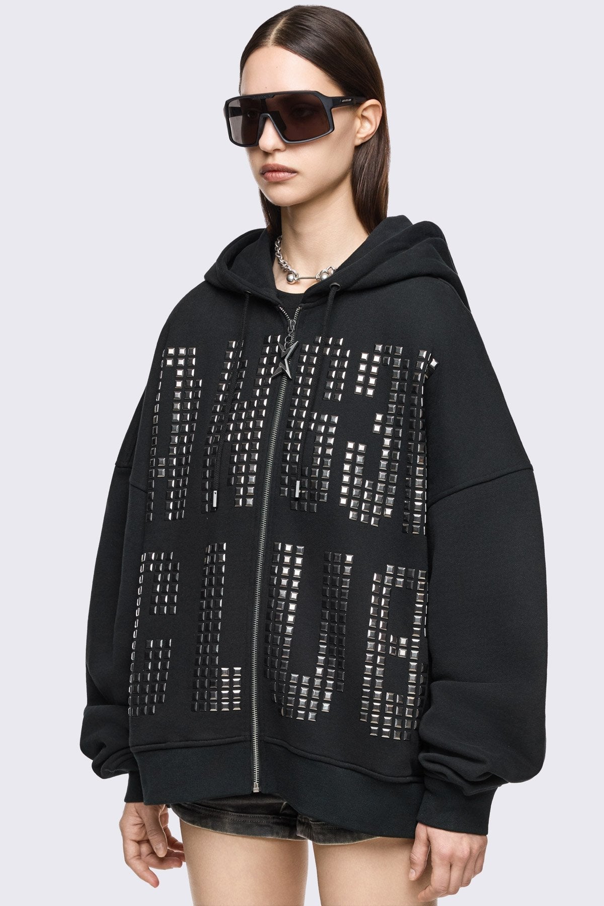 Angel Club Zip Up Hoodie