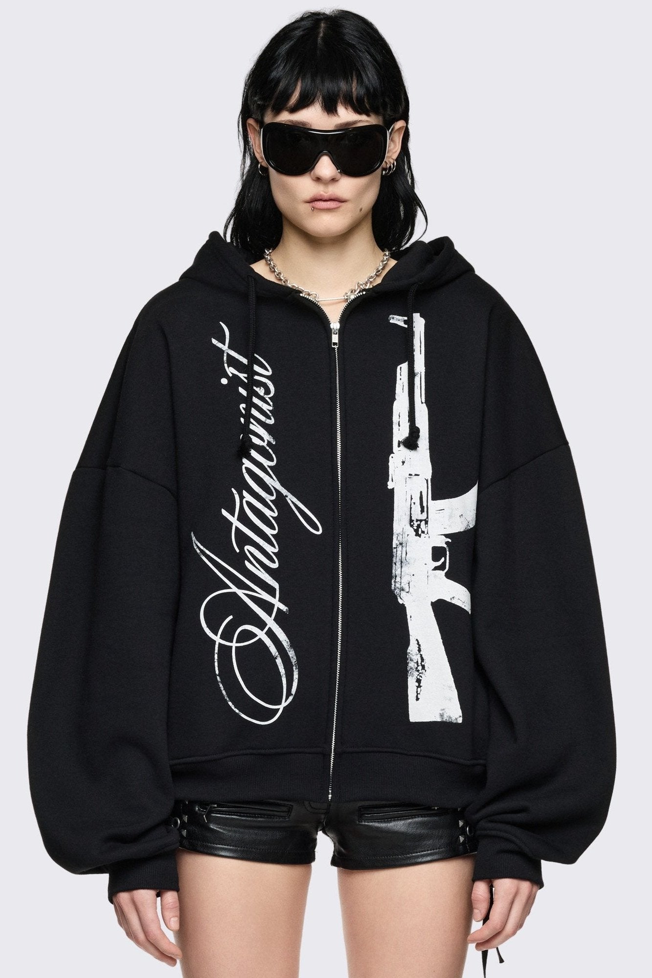 Antagonist Zip Up Hoodie