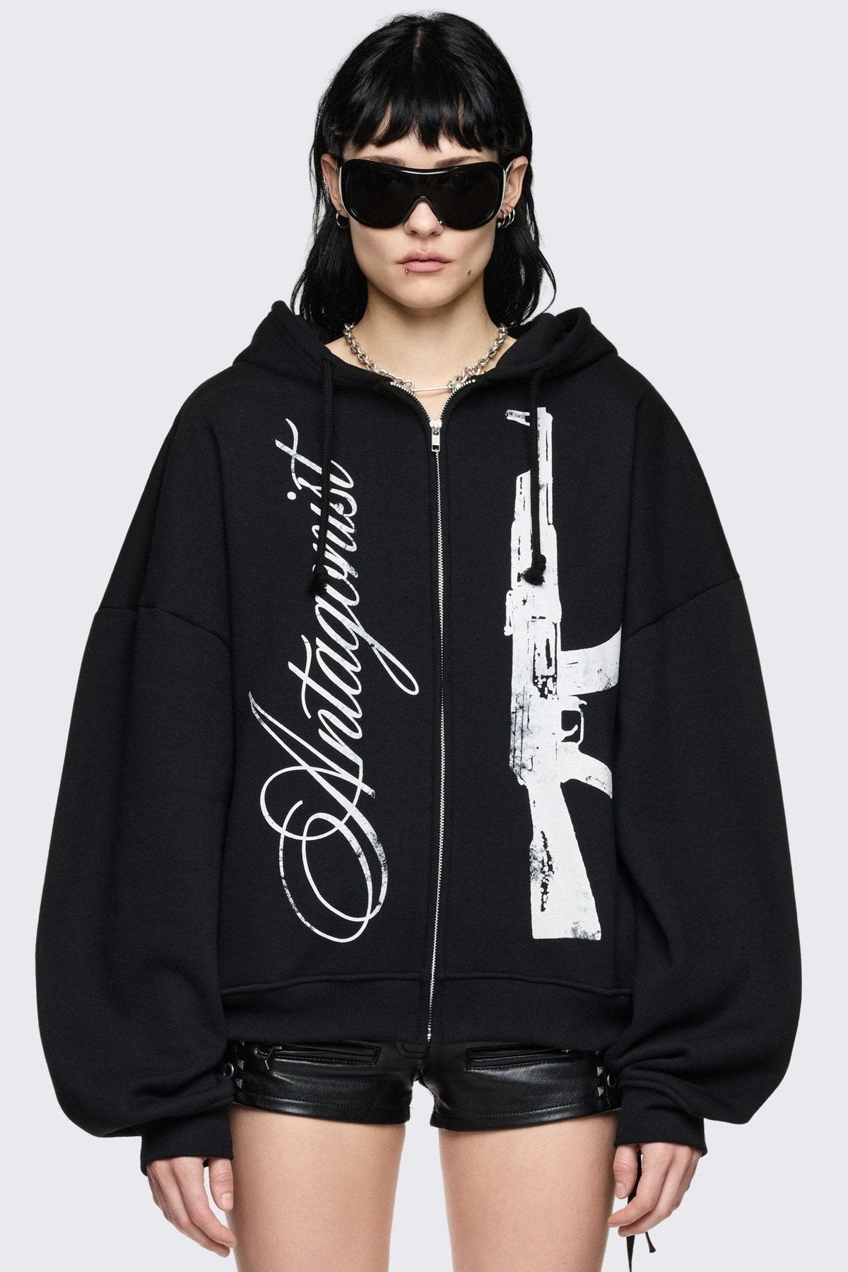 Antagonist Zip Up Hoodie
