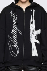 Antagonist Zip Up Hoodie