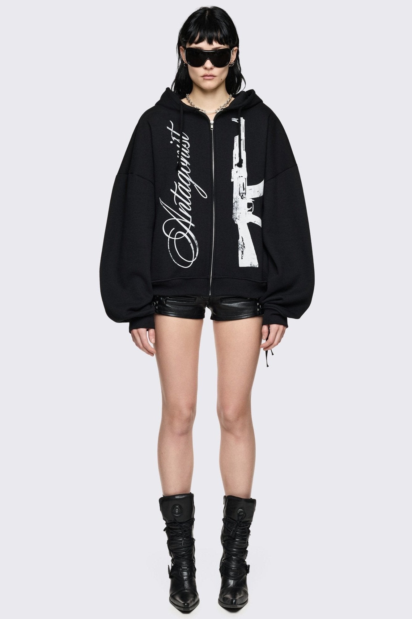 Antagonist Zip Up Hoodie