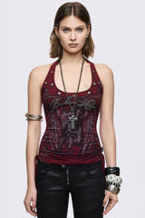 Broken Halo Halter Top