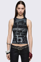 Buckled Vest Top