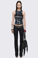 Buckled Vest Top