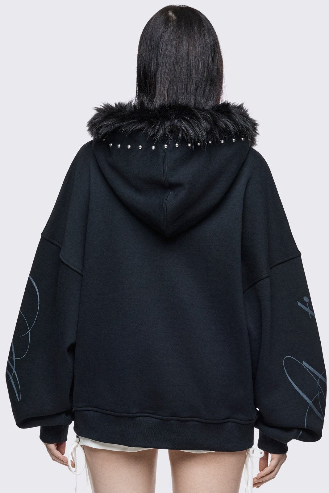 Divine Trouble Zip Up Hoodie