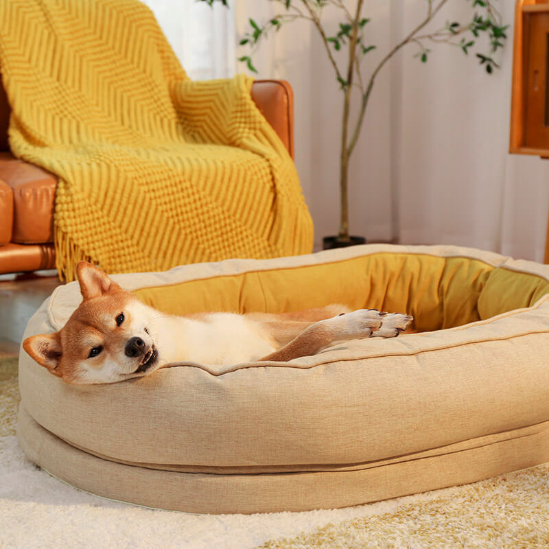 Donut Orthopedic Outdoor Dog Bed
