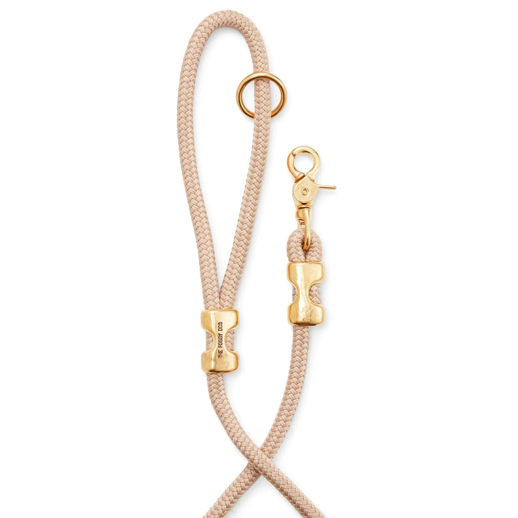 The Foggy Dog - Flax Marine Rope Dog Leash