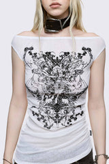 Forgive Me Not Boatneck Top