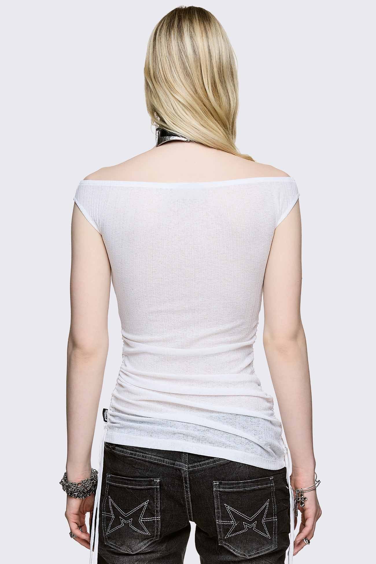 Forgive Me Not Boatneck Top